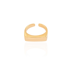 Anel Ajustável de Dedinho Reto Liso Tamanho P