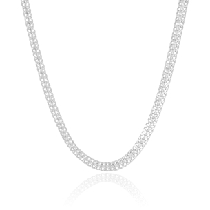 Choker Grumet Banho Branco