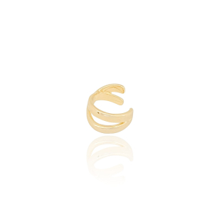 Piercing Filetes Lisos X Banho Dourado