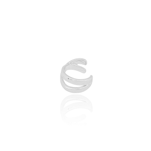 Piercing Filetes Lisos X Banho Branco