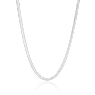 Gargantilha Snake Banho Branco