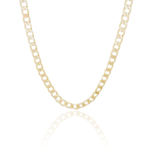 Choker Elos Grumet Banho Dourado