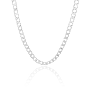 Choker Elos Grumet Banho Branco