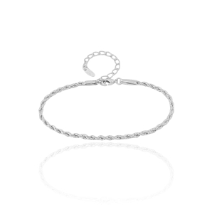 Pulseira Cordão Baiano Banho Branco