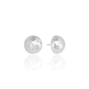 Brinco Meia Bola Lisa Tamanho P Banho Branco