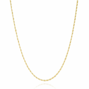 Gargantilha Cordão Baiano Banho Dourado