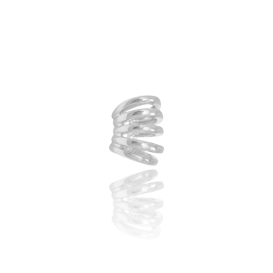 Piercing 5 Filetes Banho Branco