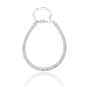 Pulseira Fio Mola Banho Branco