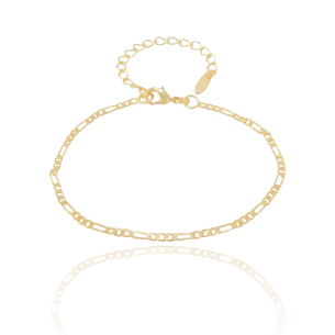 Pulseira Infantil Fígaro Banho Dourado