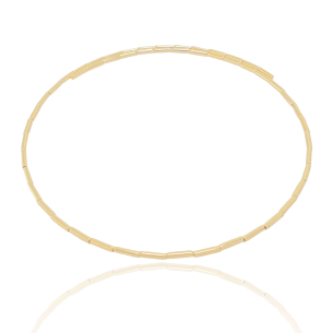 Choker Canutilhos Banho Dourado