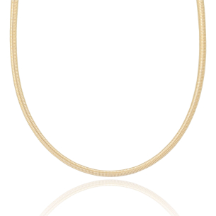 Choker Fio Mola Banho Dourado