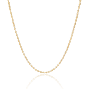 Choker Cordão Baiano 2.5mm Banho Dourado