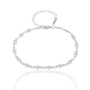 Pulseira Pontos de Luz Banho Branco