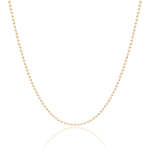 Choker Bolinhas 1.5 mm Banho Dourado