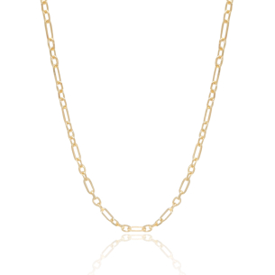 Choker Elos 4 mm Banho Dourado