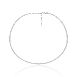 Aro Liso Flat Banho Branco