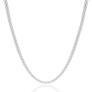 Gargantilha Chinesca Banho Branco