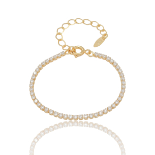 Pulseira Infantil Riviera Banho Dourado