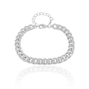 Pulseira Grumet 7mm Banho Branco