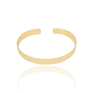 Bracelete Detalhes Banho Dourado