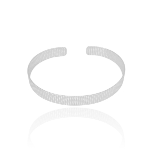 Bracelete Detalhes Banho Branco