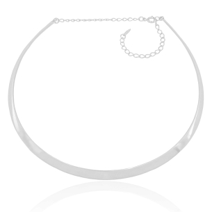 Aro Flat Liso Banho Branco