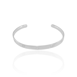 Bracelete Parafuso Banho Branco