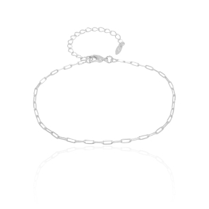 Pulseira Elos 2 mm Banho Branco