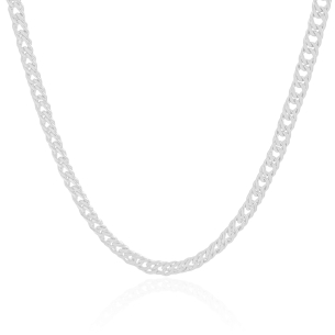 Choker Grumet 6 mm Banho Branco