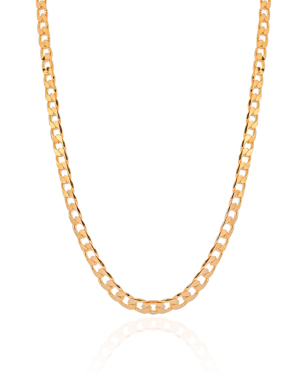 Choker Grumet 6.5 mm Banho Dourado