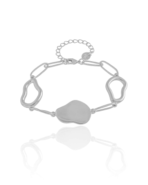 Pulseira Elos Orgânicos Banho Branco